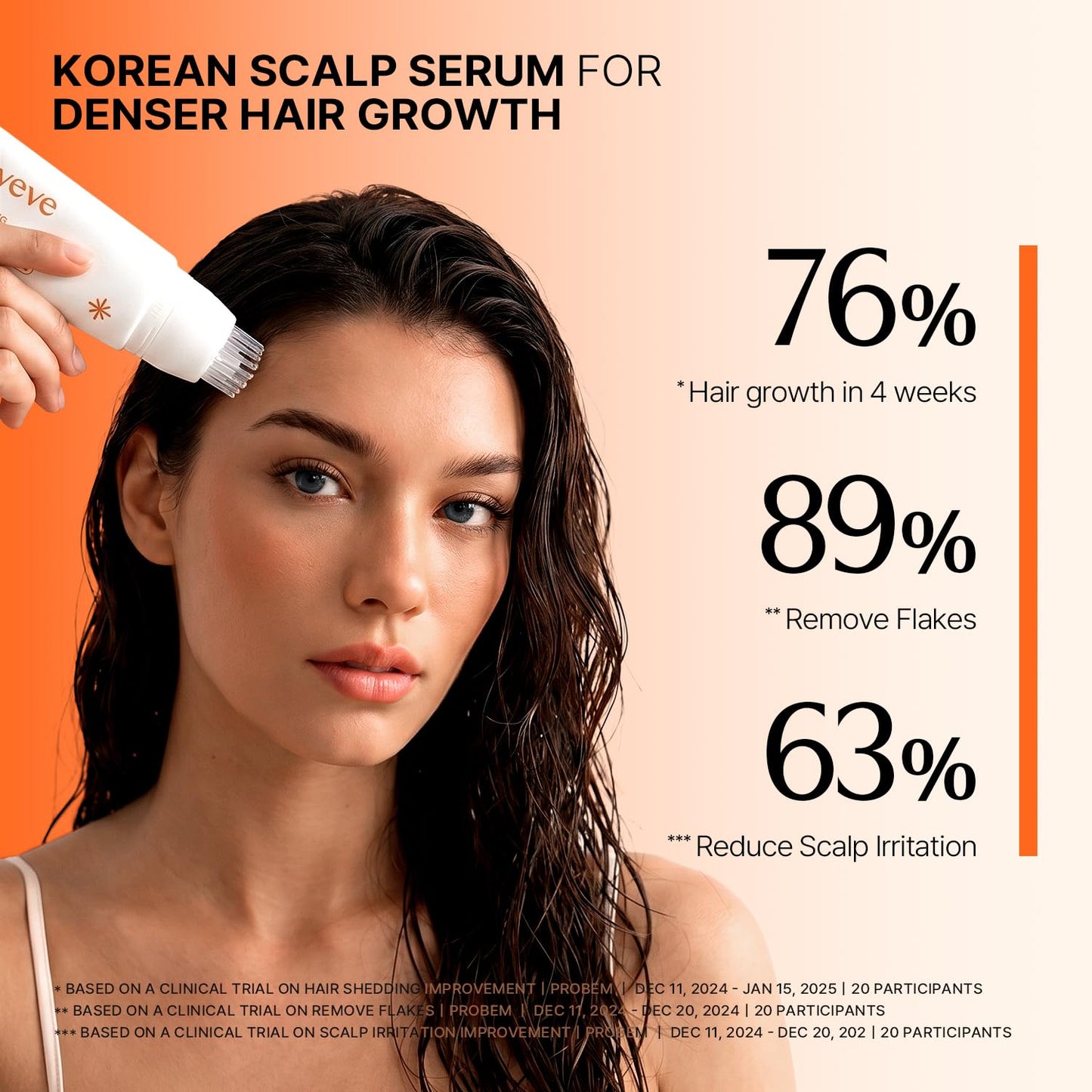Lilyeve Hair Growth Serum - Revitalize & Thicken Hair with Heartleaf Exosomes | 1.01 fl. oz.