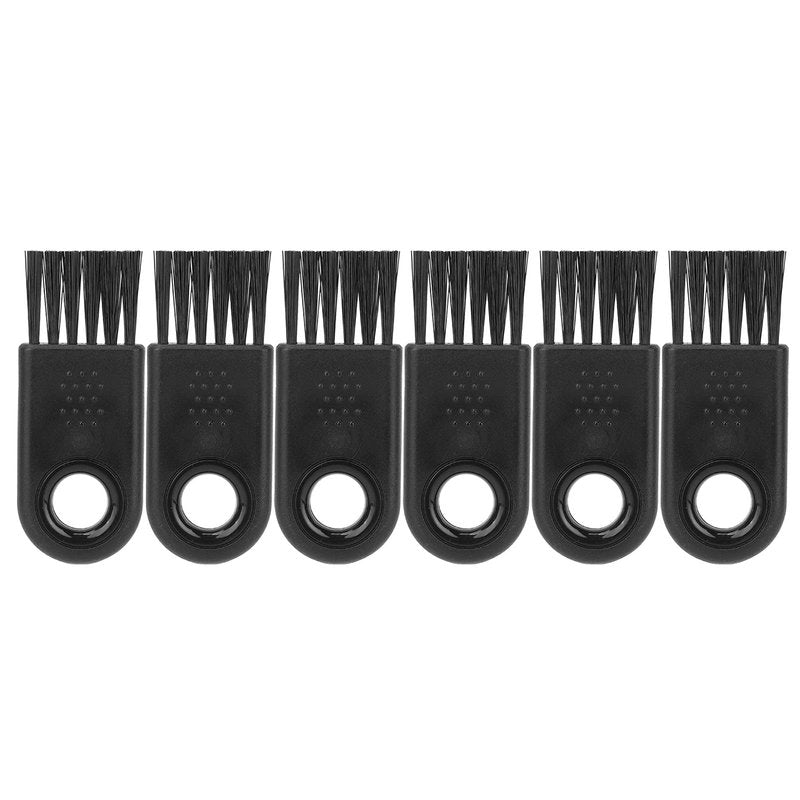 6Pcs Hair Clipper Brush, Anti Slip Electric Shaver Cleaning Brush with Ergonomic Handle, Nylon Trimmer Cleaner for Small Household Appliances, Computer Accessories