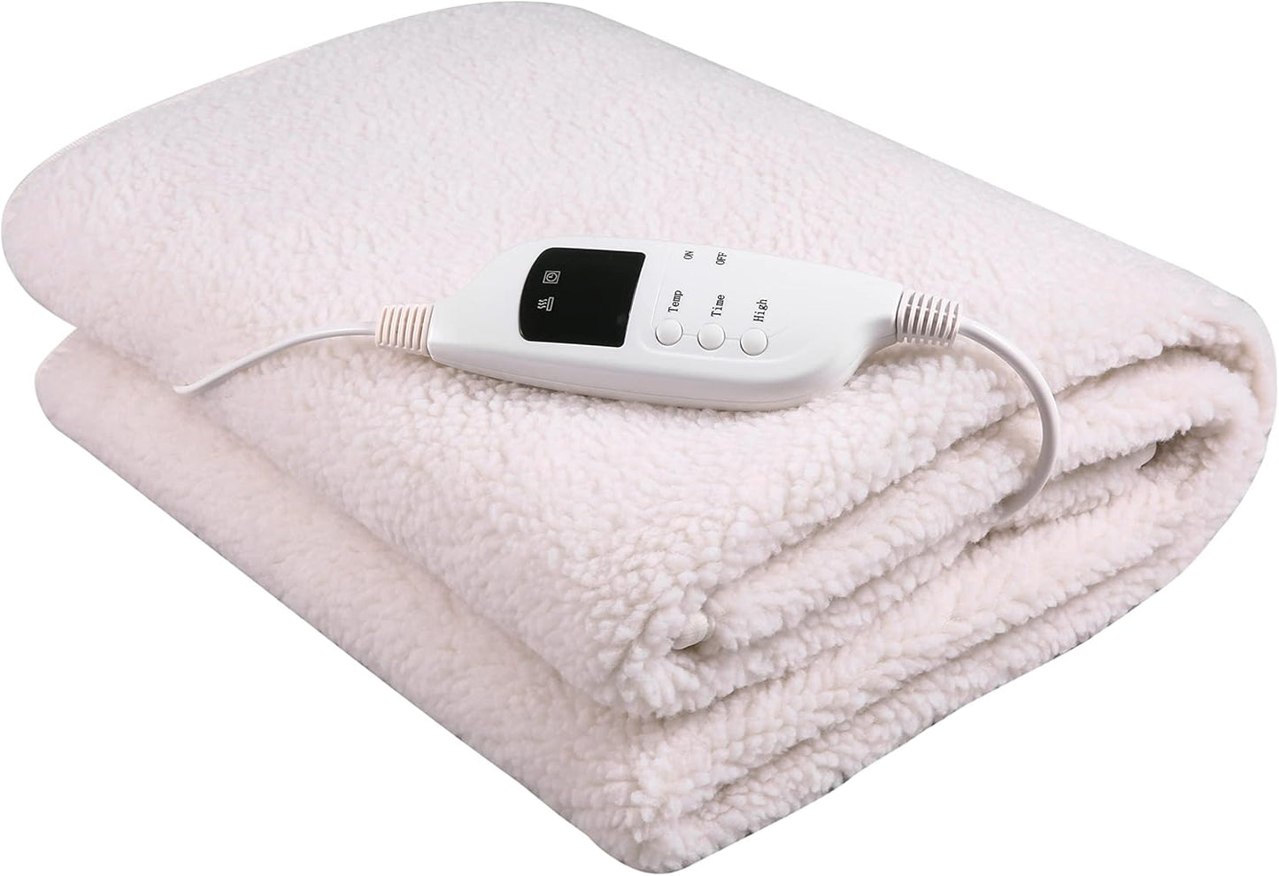 Deluxe Fleece Massage Table Warmer - 12ft Power Cord | Safe & Cozy Up to 88°F