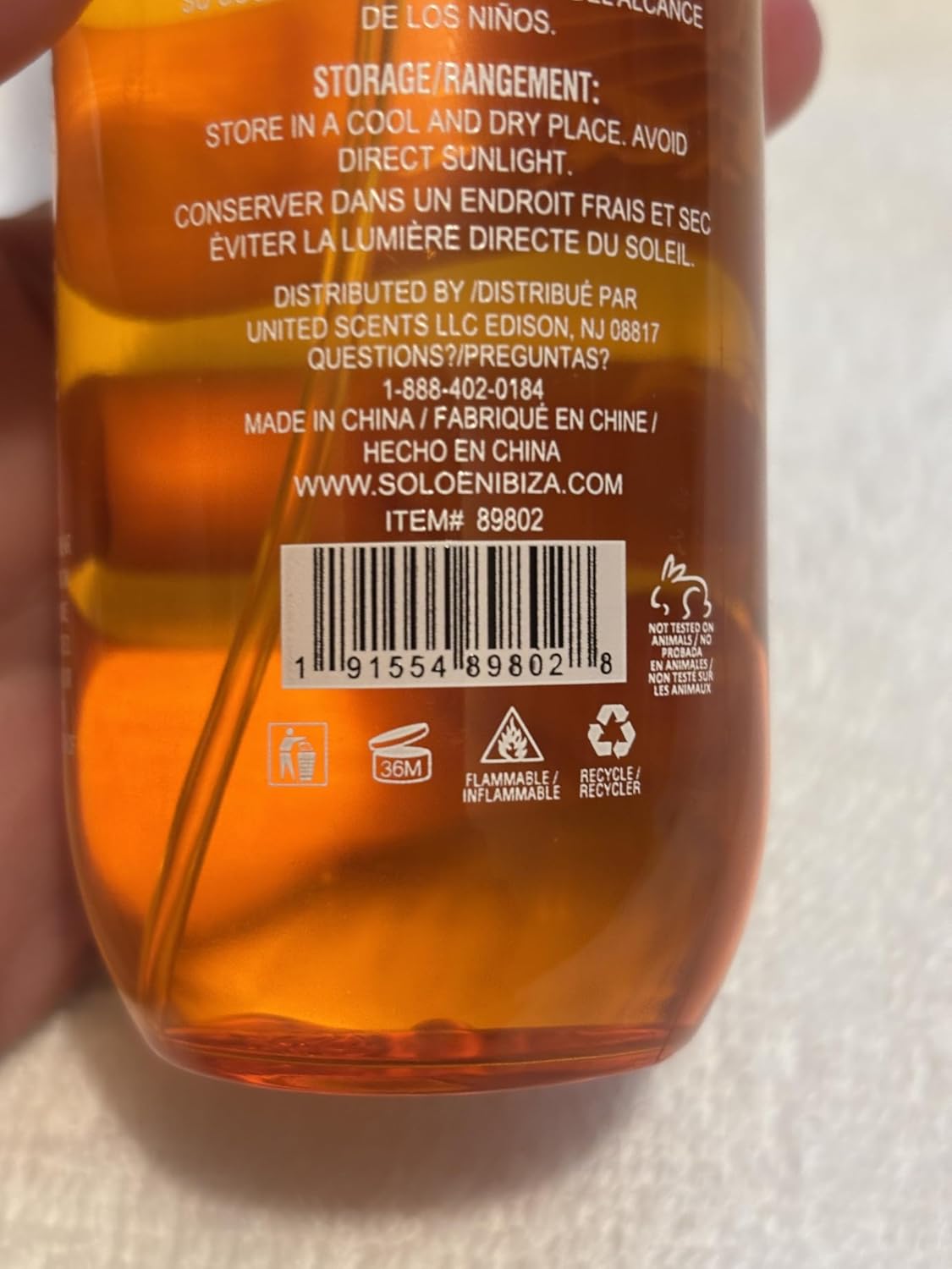 Valencia Vibes Body Mist - Orange Amber Fragrance, 6.1 FL OZ | Refreshing Scent for All-Day Use