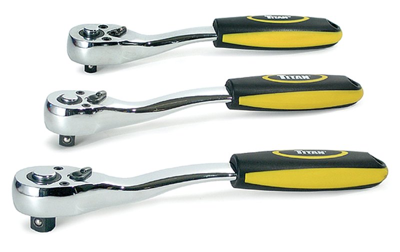 Titan 18025 3-Piece 72-Tooth Offset Ratchet Set
