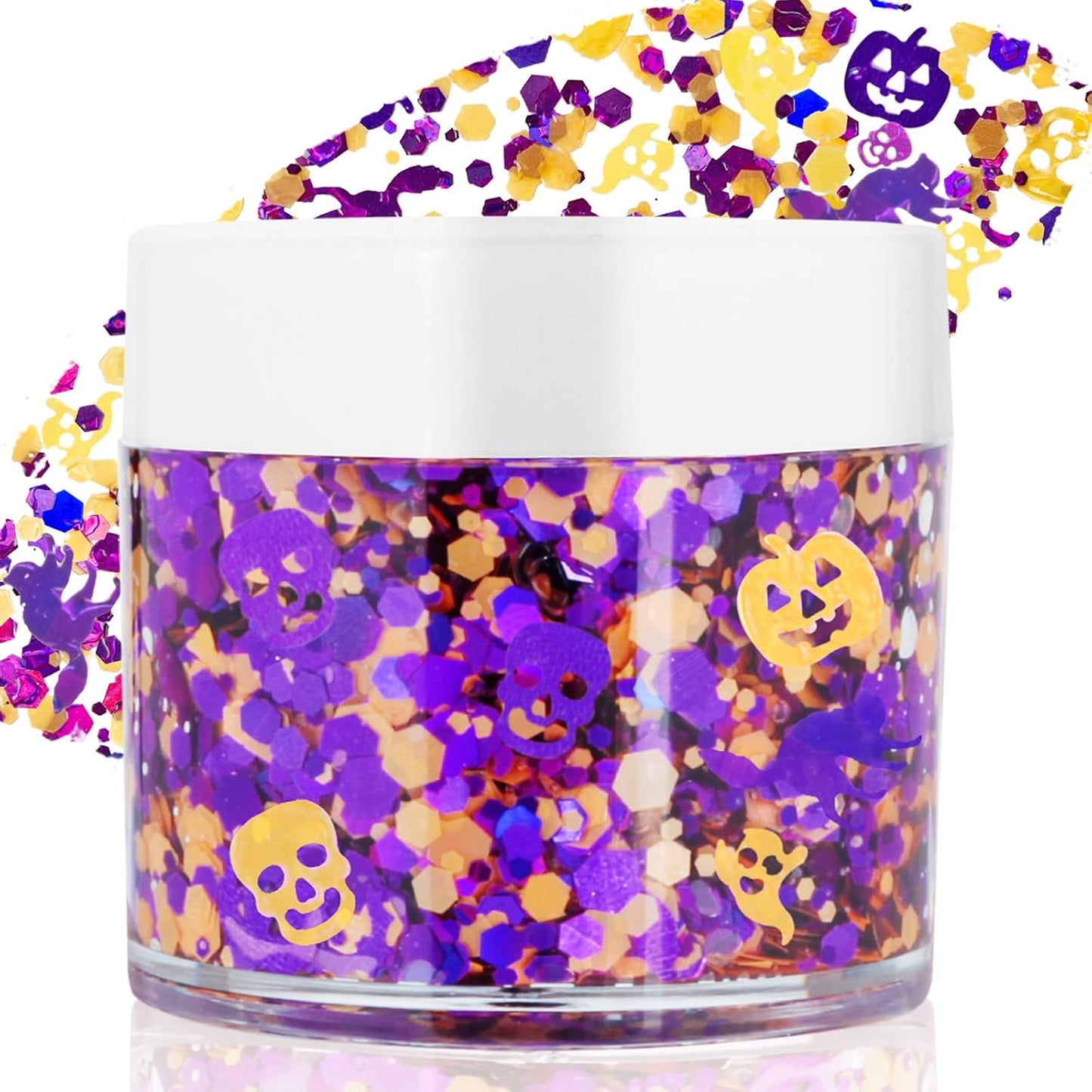 Red White Blue Face Glitter Gel - Patriotic Hair & Body Glitter for Kids & Adults | 4th of July Celebration