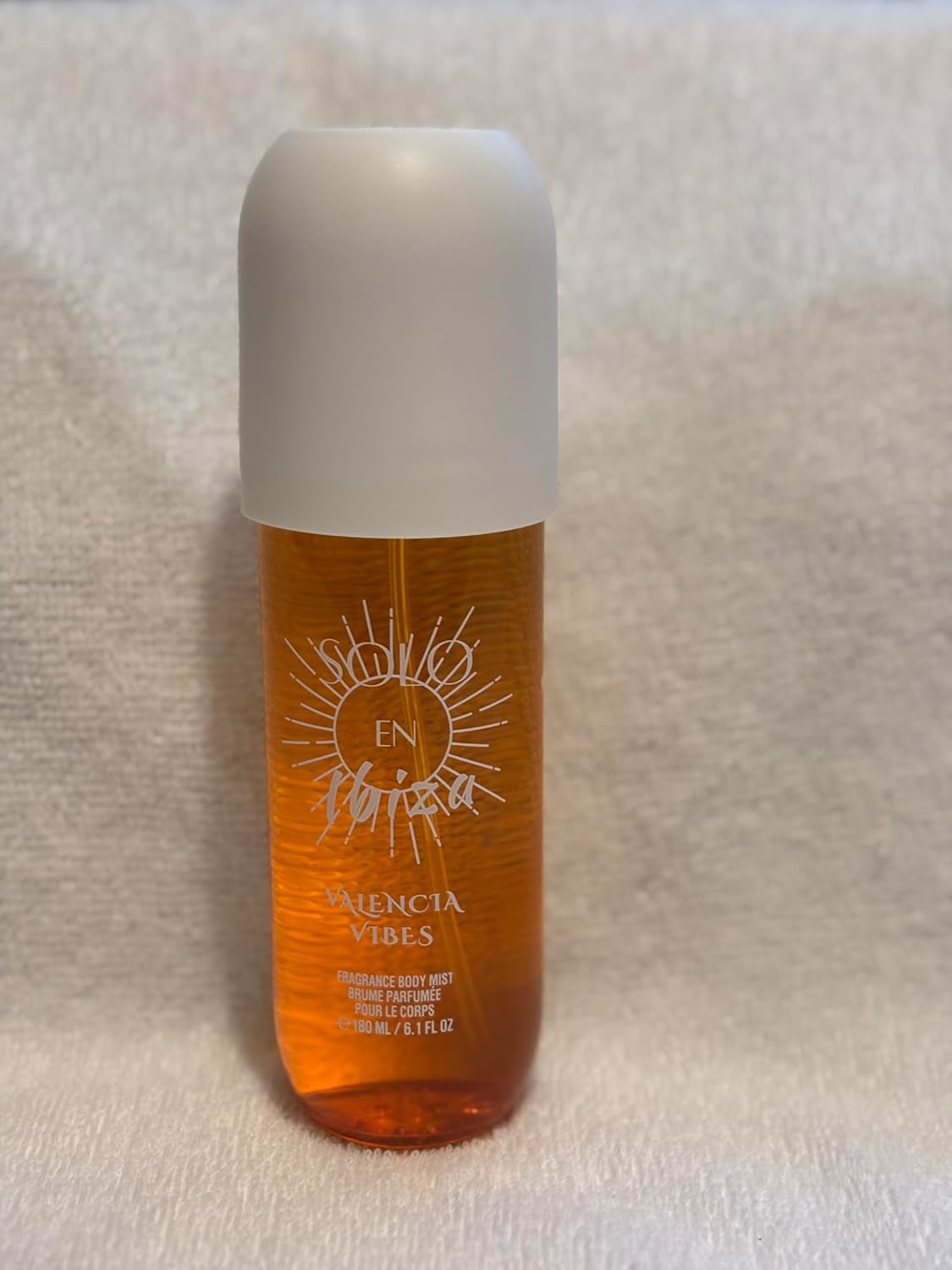 Valencia Vibes Body Mist - Orange Amber Fragrance, 6.1 FL OZ | Refreshing Scent for All-Day Use