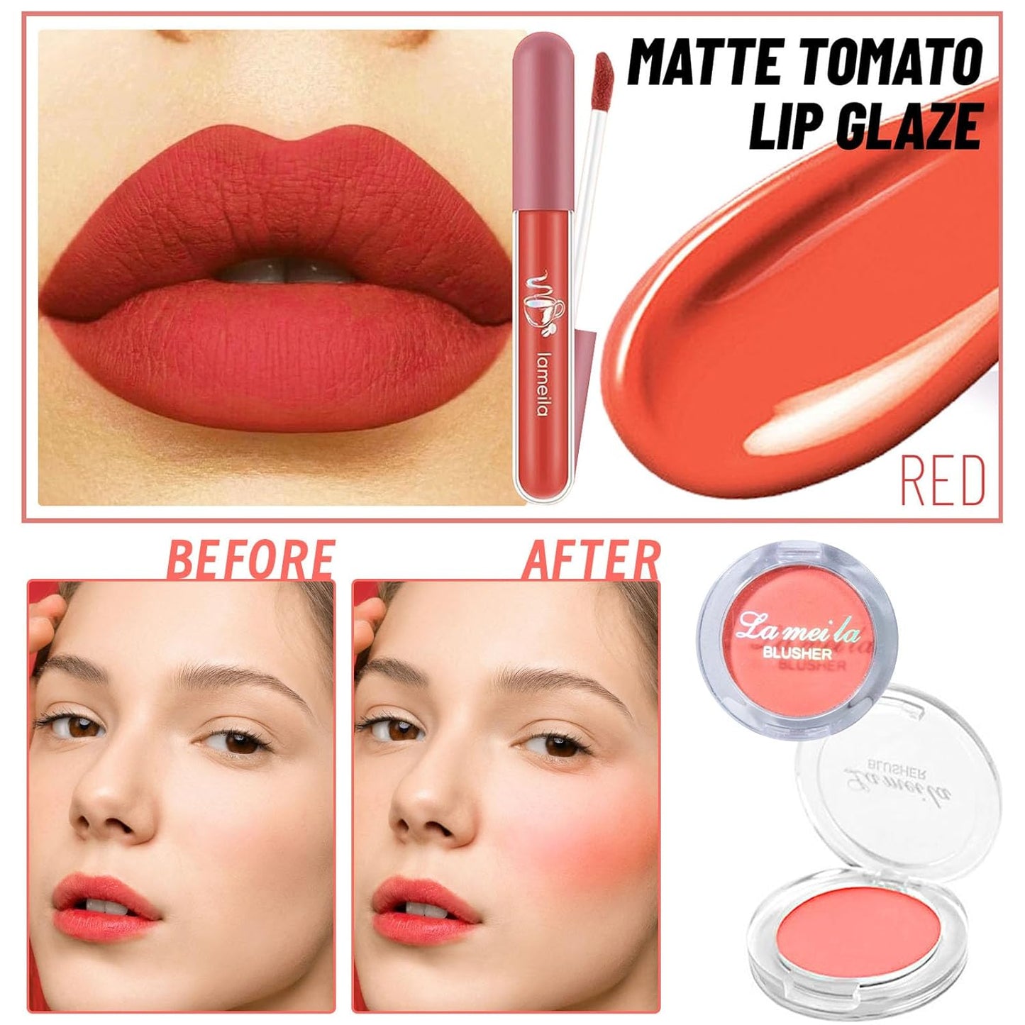 Makeup Set for Girls & Women - Complete Kit with Eyeshadow, Foundation, Blush, Brushes & More | Perfect Gift Idea