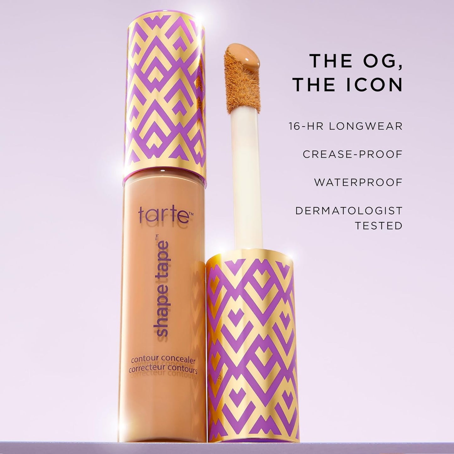 Tarte Shape Tape Concealer - Instant Full Coverage for Dark Circles & Fine Lines | Vegan, Dermatologist-Tested
