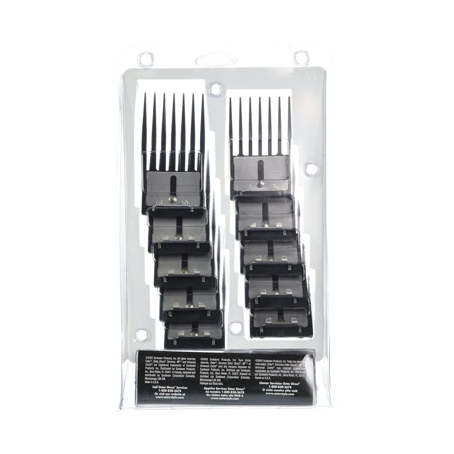 Oster Professional Universal Combs Pouch Set (10 Count)