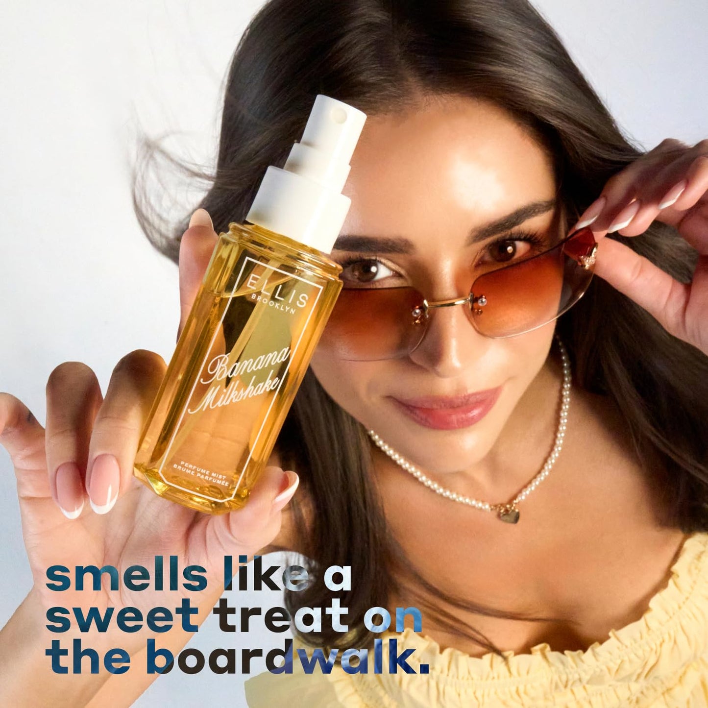 Banana Milkshake Perfume Mist - Sweet Gourmand Fragrance with Banana Milk, Vanilla & Tonka Bean | Vegan, 240ml