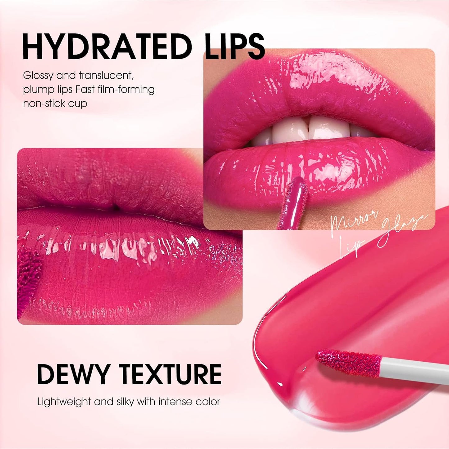 LANGMANNI Lip Gloss Collection - 12 Pcs Shiny Smooth Liquid Lip Stains | Rich Colors for Makeup Enthusiasts