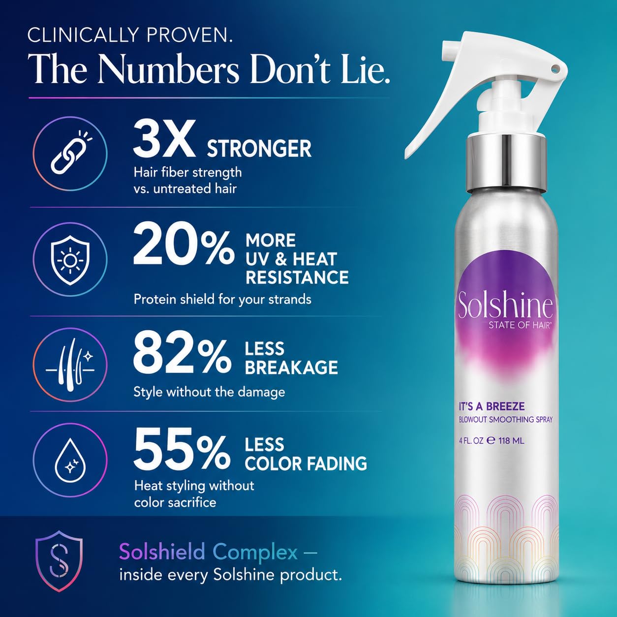 Solshine Hair It's a Breeze Blowout Spray