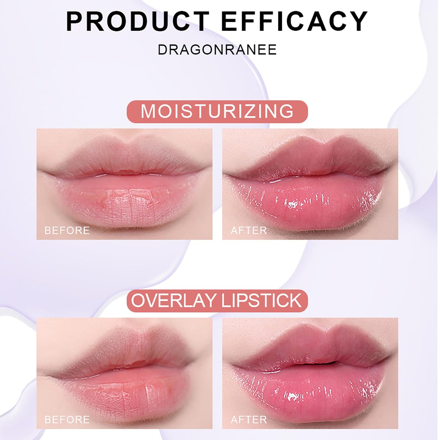 Lissymuse Nourishing Lip Oil Gloss Set, 6pcs Non-Sticky Moisturizing Smooth Glossy Finish Lip Glow Oil, Tinted Plumping Butter Lipgloss Long Lasting Lips Balm - Lips Care Stuff for Women Girls Teens