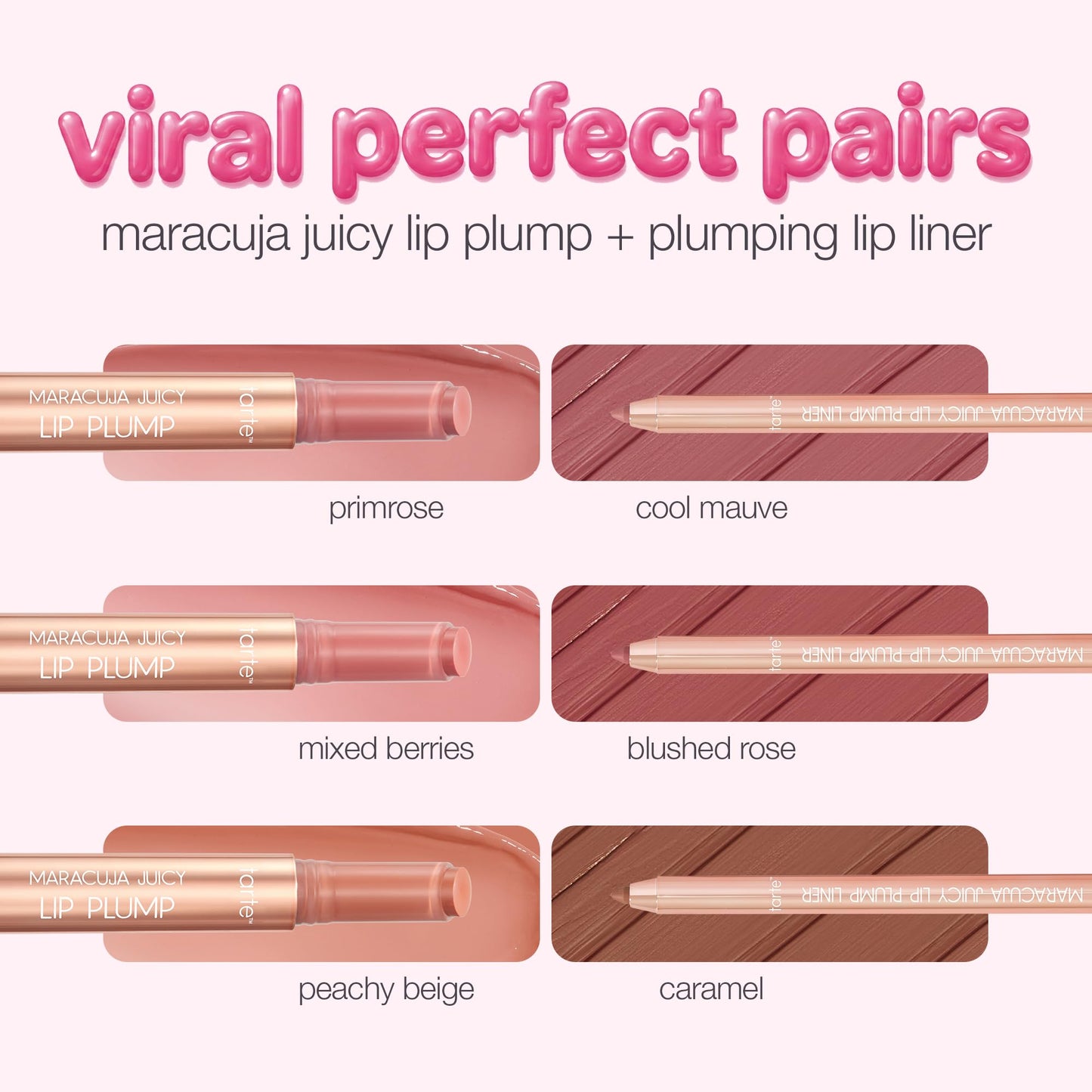tarte maracuja juicy lip plump – Hydrating & Volumizing Lip Plumper Gloss Balm with Nourishing Hyaluronic Acid, Plumps & Moisturizes, Vegan & Cruelty-Free, full size, mixed berries