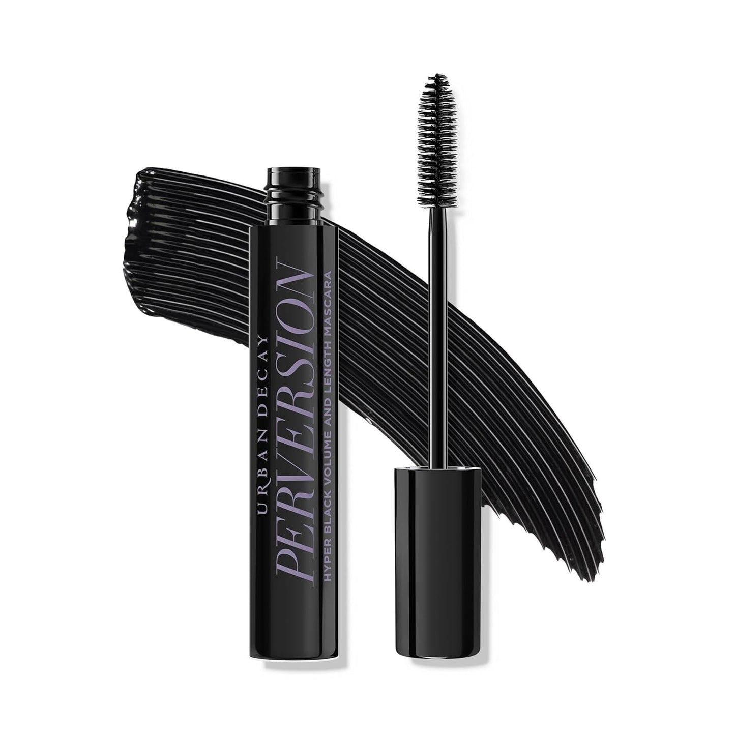 Urban Decay Perversion Volumizing Mascara - Black Lengthening & Smudge-Resistant Formula | 16HR Wear, Vegan, Cruelty-Free
