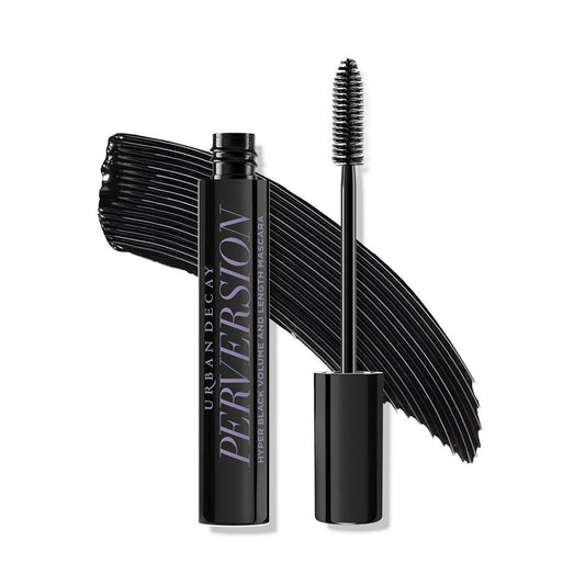 Urban Decay Perversion Volumizing Mascara - Black Lengthening & Smudge-Resistant Formula | 16HR Wear, Vegan, Cruelty-Free