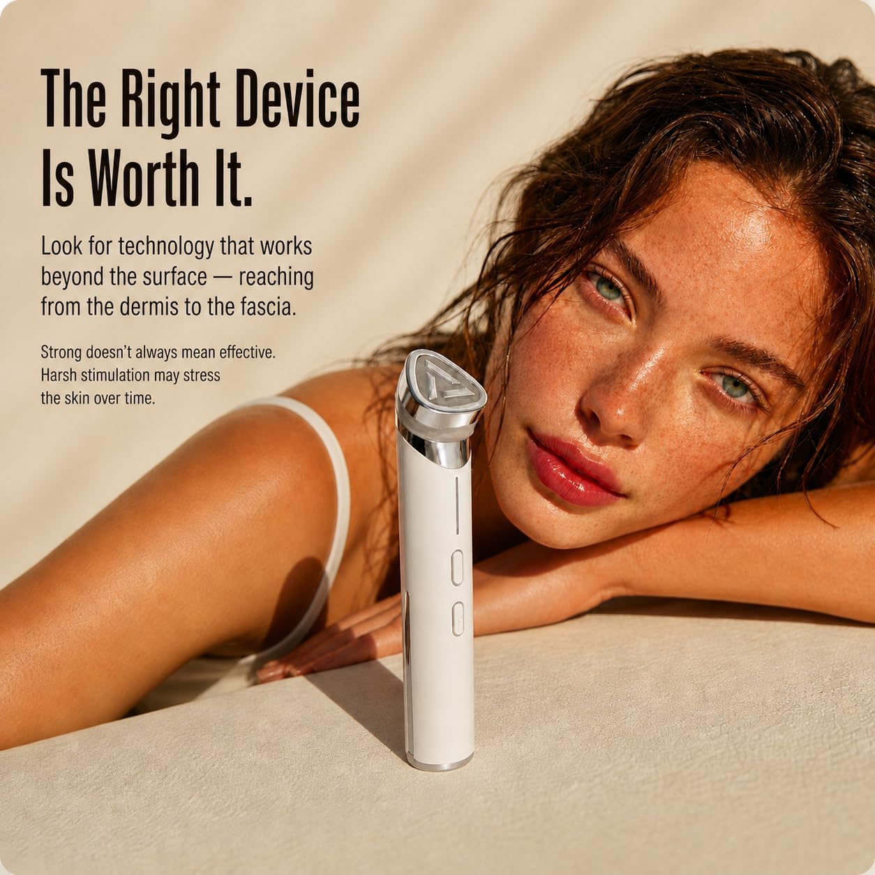 Surgia Pro 4-in-1 Korean Beauty Device - Facial Lifting, Pore & Collagen Care | Home Skincare Massager