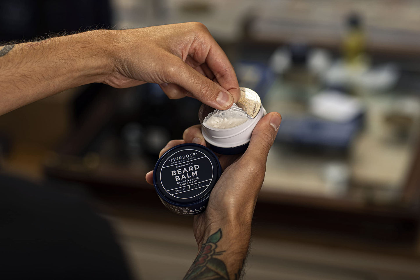 Murdock London Beard Balm for Men – Conditioner & Moisturizer Cream – Softens, Tames & Nourishes with Natural Ingredients – Lightweight Beard Care Made in England, 50ml