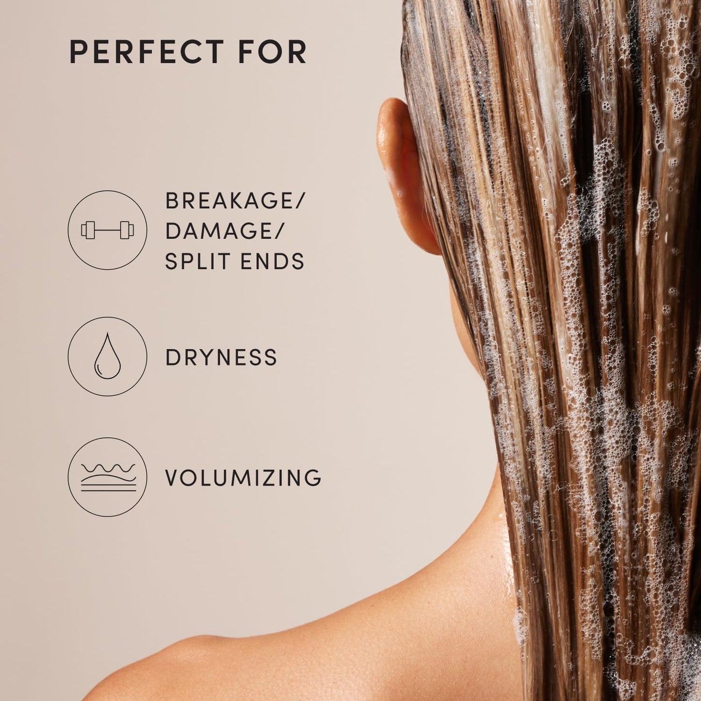 OUAI Fine Hair Shampoo - Biotin Thickening Shampoo for Flat, Thin Hair | Volumizing & Strengthening with Keratin & Chia Seed Oil - 32 Oz