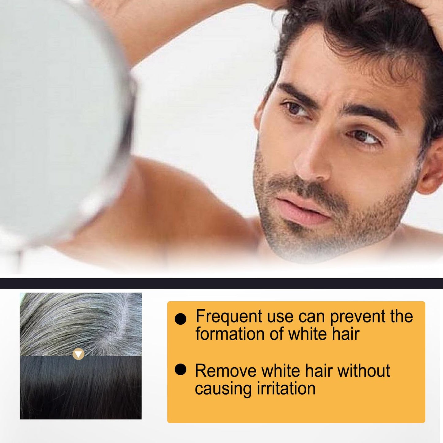 RUXUANHA Black hair soap