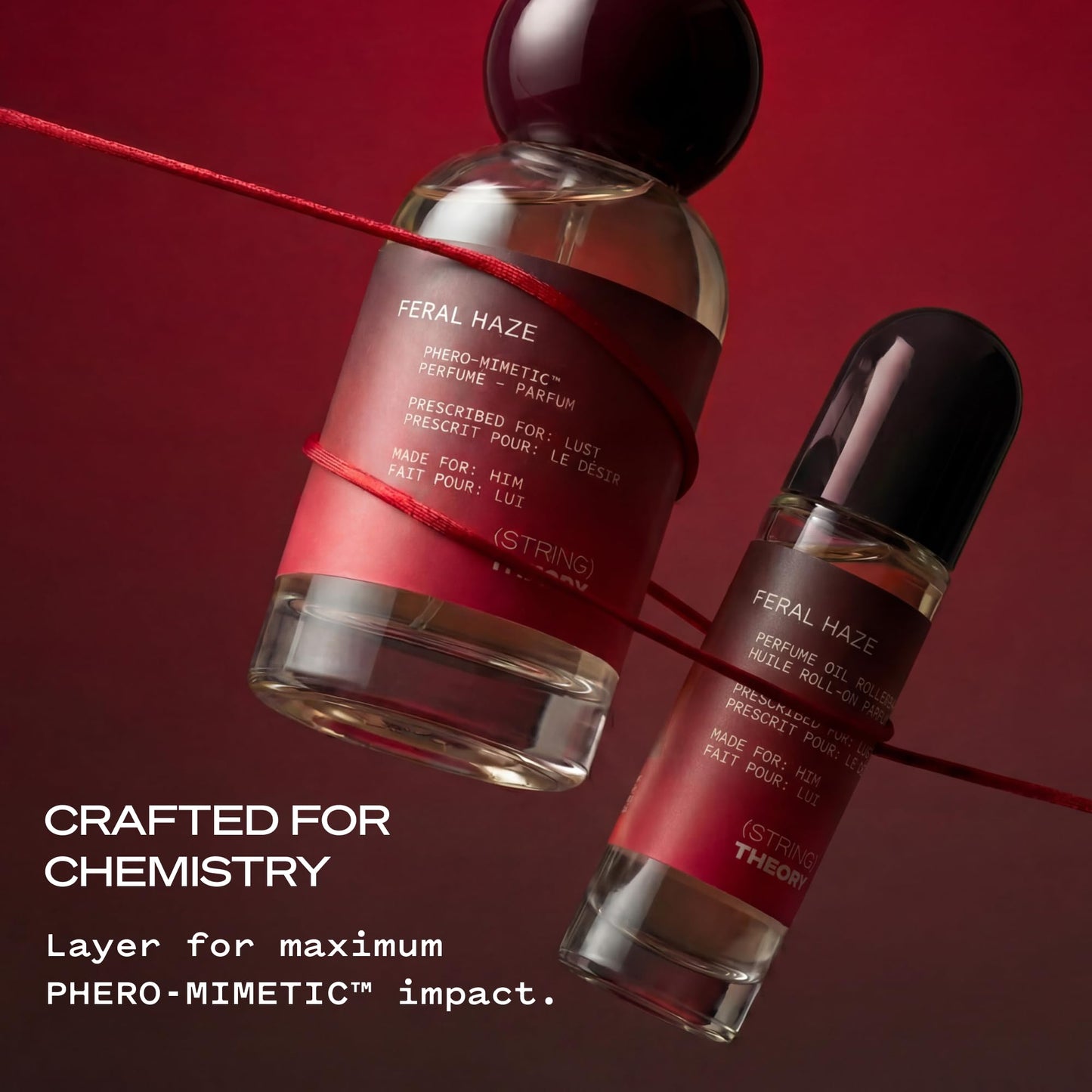 STRING THEORY Men's Pheromone Cologne - Spicy + Smoky Vanilla, Citrus, Dark Rum, Woody Musk - 15% Eau De Parfum Fragrance - Vanilla, Rum, Oakwood & Musk - Pheromone Phero-Mimetic Men's Cologne Spray