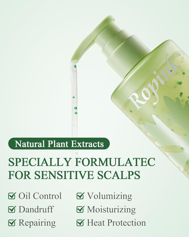 Mugwort Scalp Detox Set - Pre-Wash Cleanser & Shampoo for Sensitive Scalp | Hydrating, Soothing Formula with 1% Salicylic Acid