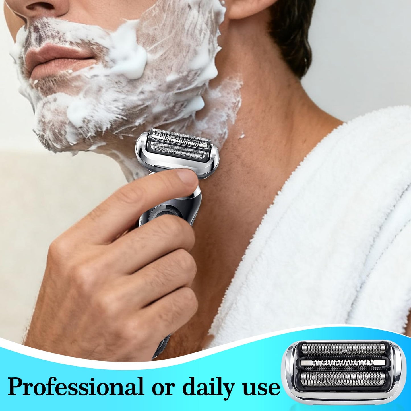 73S Series 7 Electric Shaver Replacement Head Compatible, 73S Replacement Electric Shaver Heads for Men Razor Shaving Blades Fit for Series 7 5764 7020s 7025s 7085cc 7027cs 7071cc