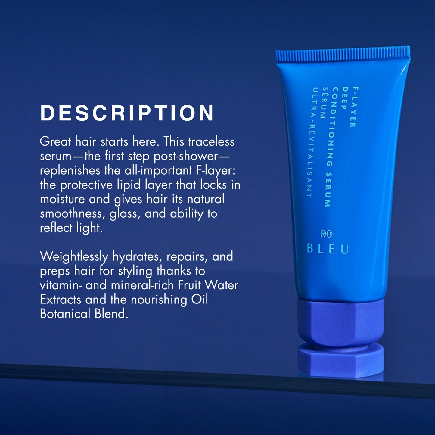 R+Co BLEU F-Layer Deep Conditioning Serum, 4.2 oz