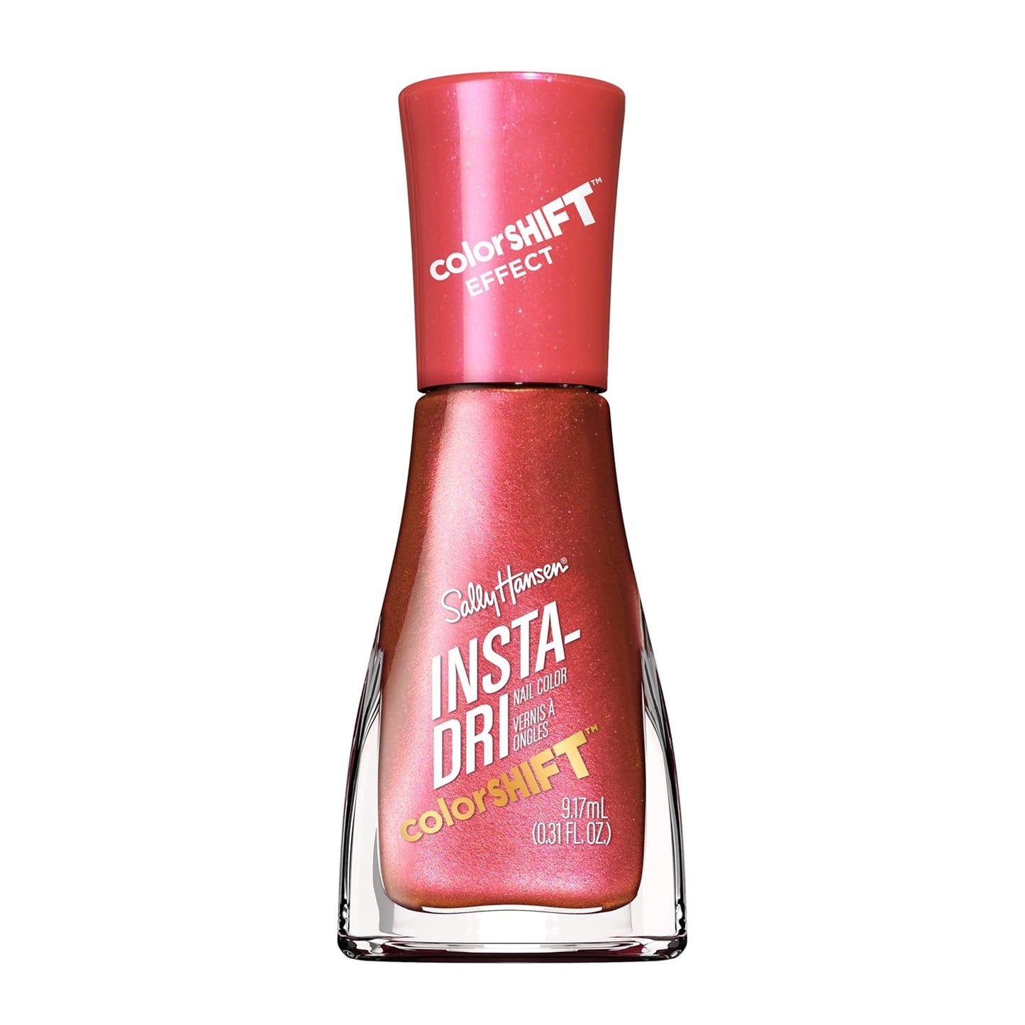 Sally Hansen Nail Polish - Dragon Fruit Crush | Quick-Dry Satin-Matte Finish, One-Coat Application, 0.31oz