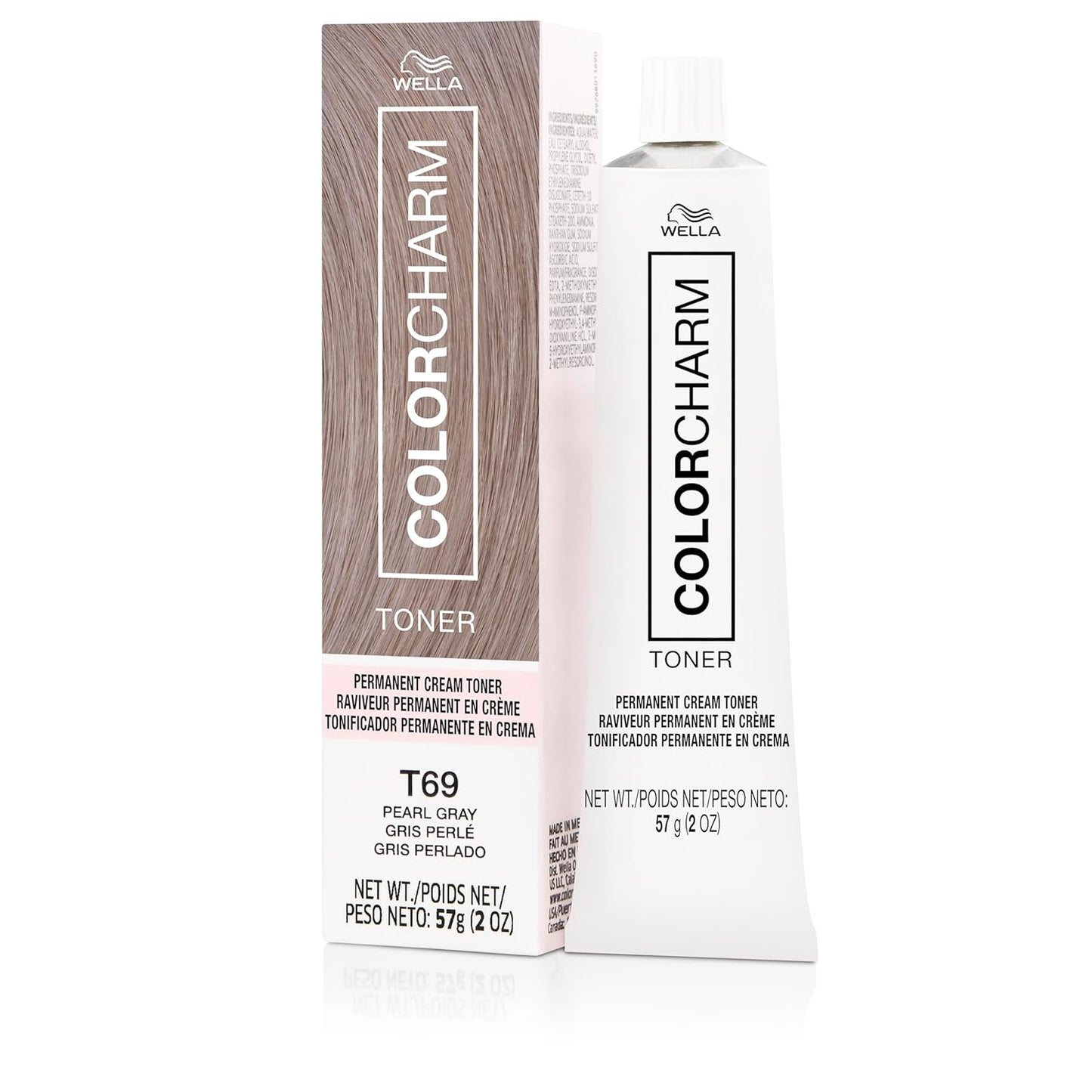 COLORCHARM Permanent Crème Hair Toner - Vegan, Paraben-Free & Gluten-Free | 2 oz