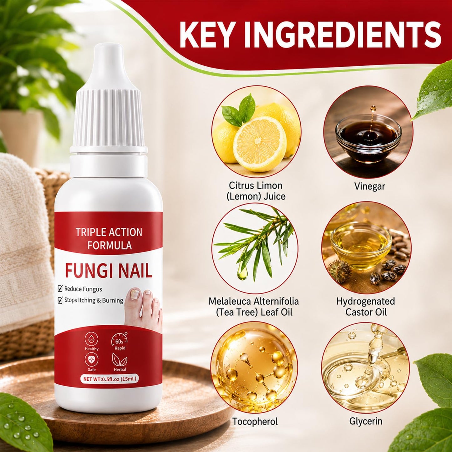 2PCS Toenail Care, Gentle Formula, Effectively Improves Nails for a More Beautiful Appearance for Men and Women