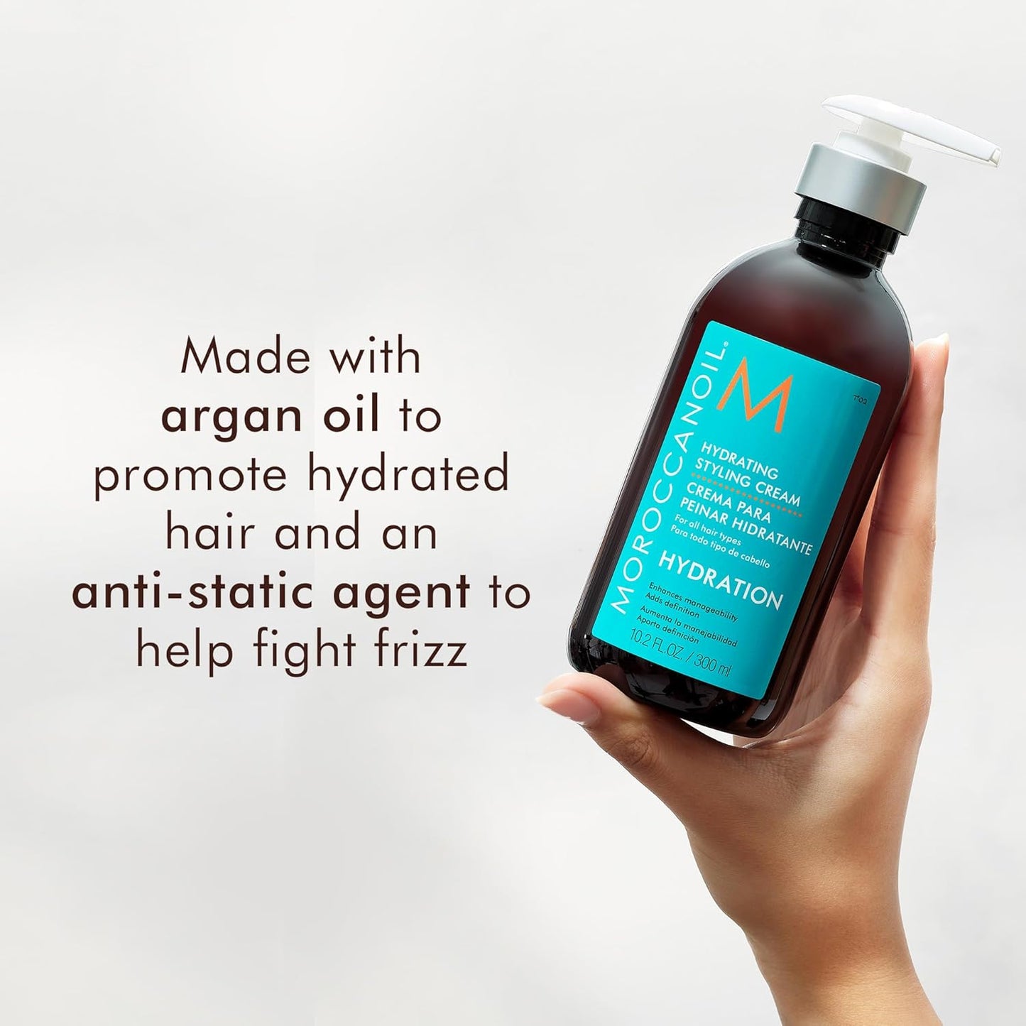 Moroccanoil Hydrating Styling Cream - Moisturizing Hair Cream for Soft, Manageable Hair
