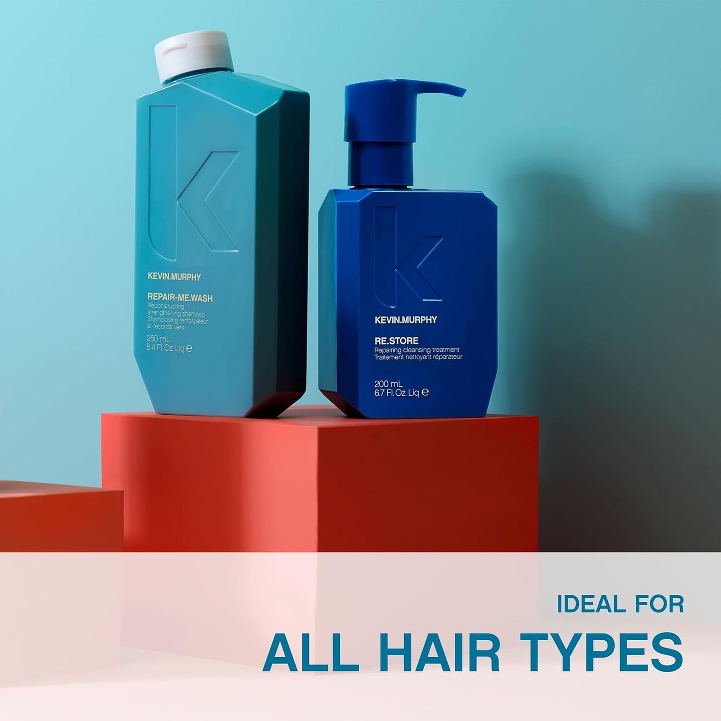 Kevin.Murphy RE.STORE Cleansing Treatment - Repair Dry, Damaged Hair with Amino Acids & Fruit Enzymes | 200 mL / 6.7 fl oz