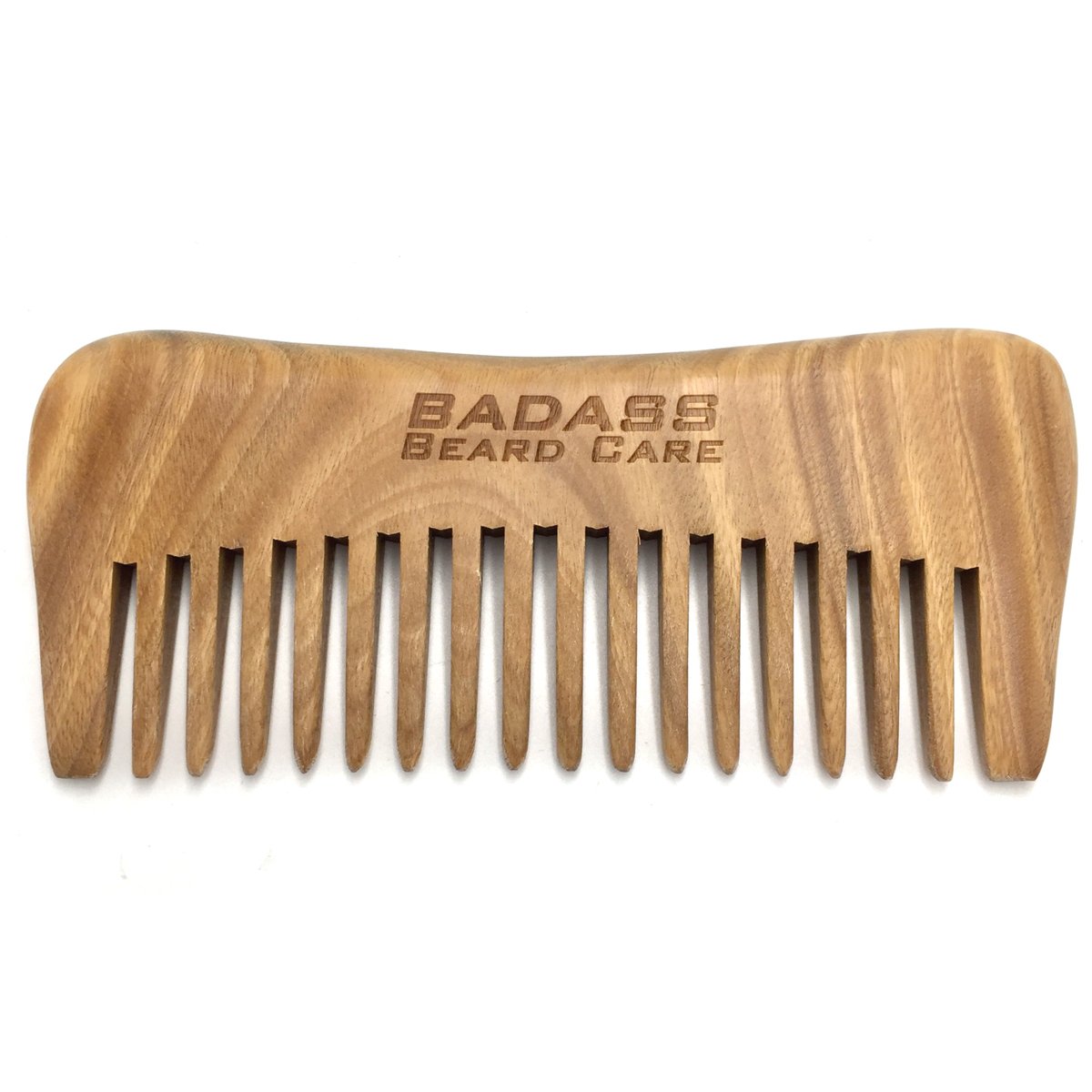 Hand Carved Sandalwood Beard Comb