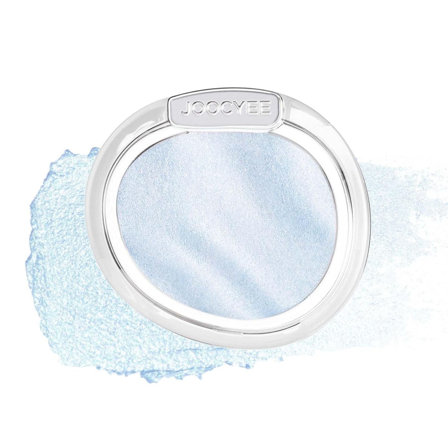 JOOCYEE AURA Glazed Blush & Highlighter - Baked Luminous Powder for All-Day Radiance | Pink Glow