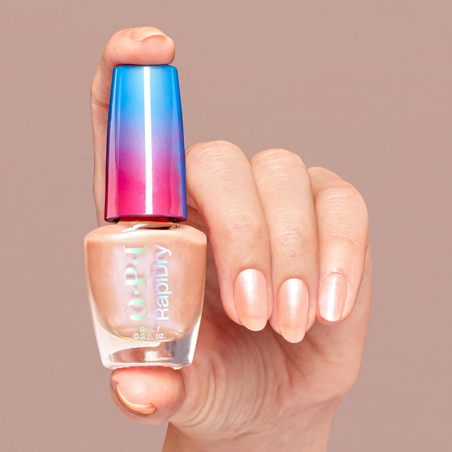 OPI RapiDry Quick Dry Nail Polish - Opaque & Shimmer Winter Shades | Smudge Proof, Fast Drying in 60 Seconds