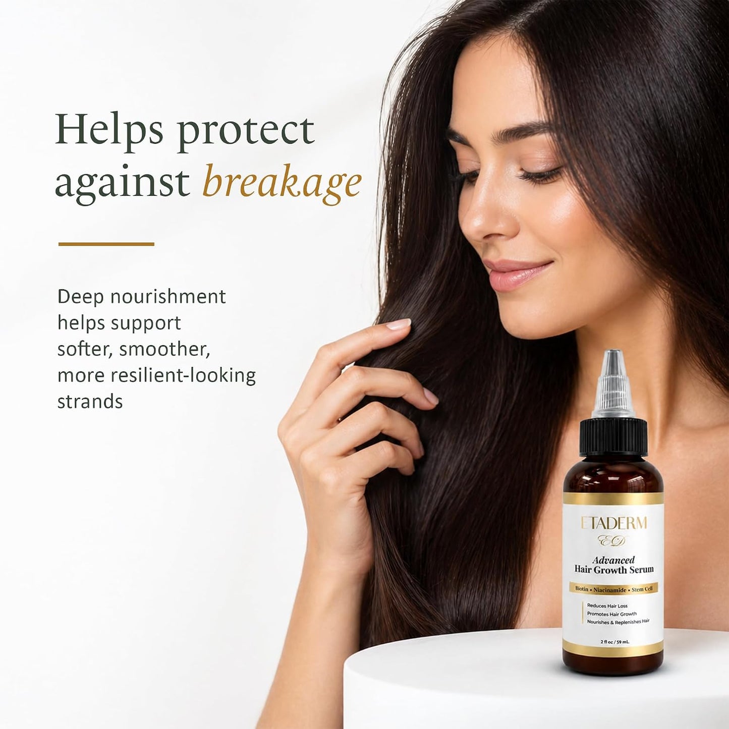 Advanced Hair Growth Serum - Aloe Vera & Biotin Oil for Thicker, Fuller Hair | 60ml