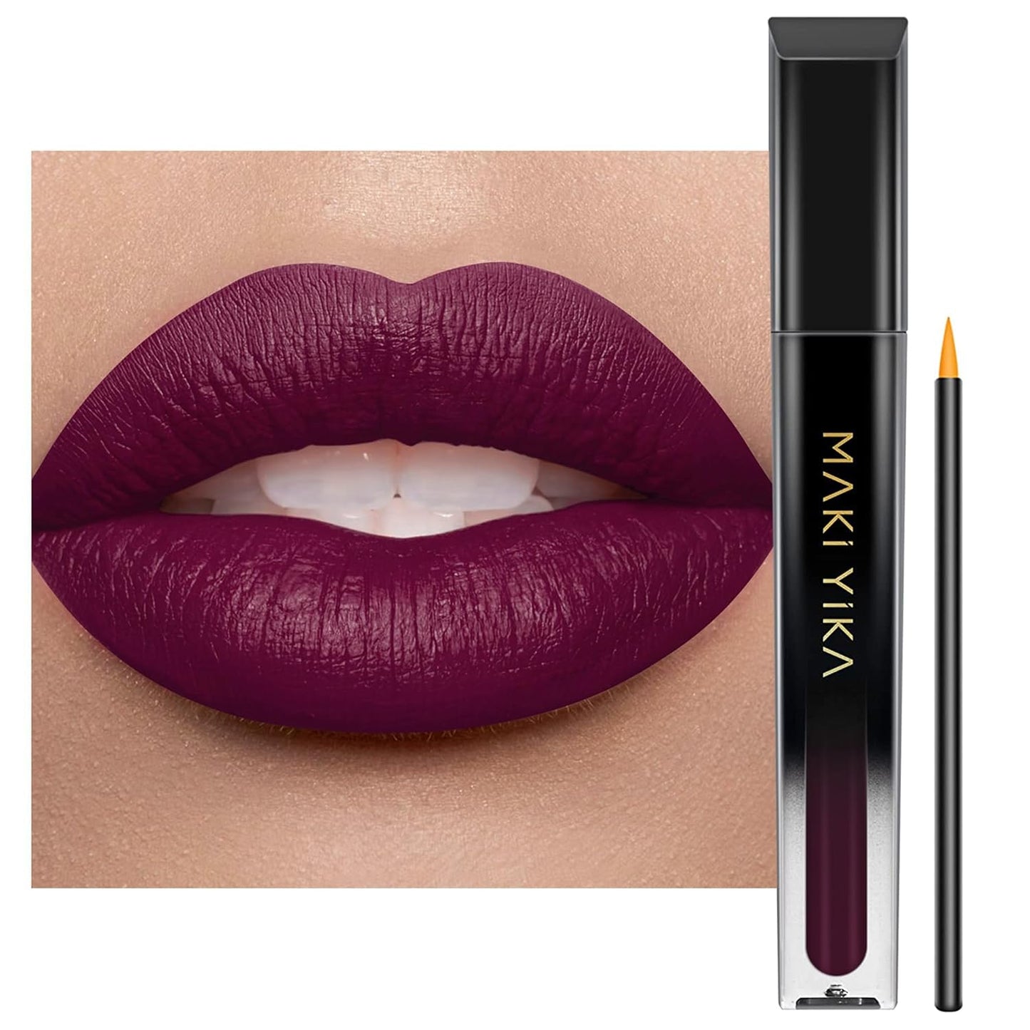 Burgundy Red Lipstick for Women - Long Lasting, No Smudge Matte Liquid | Transferproof & Cruelty-Free