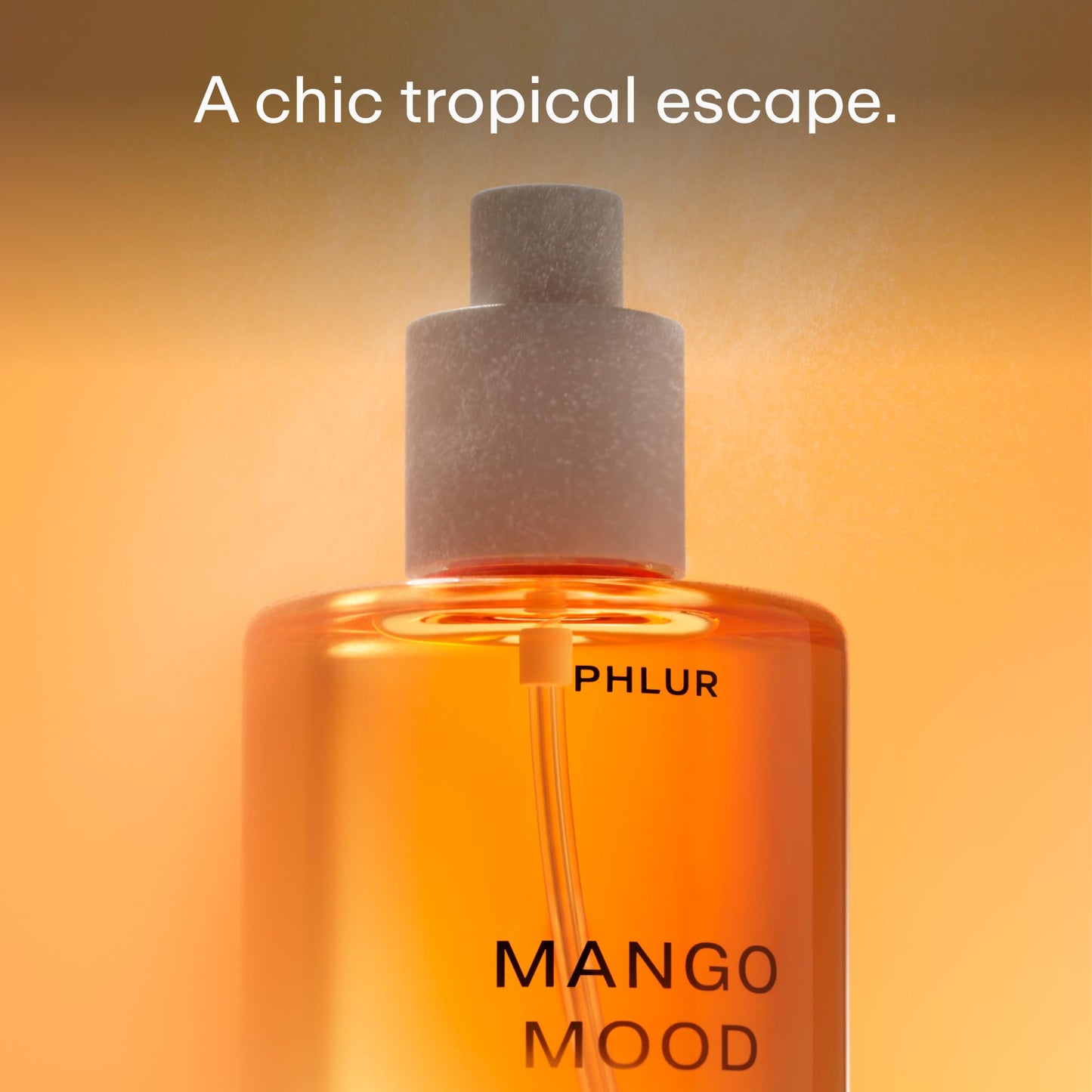 PHLUR Mango Mood Body Mist, 3 Fl Oz - Hair and Body Perfume