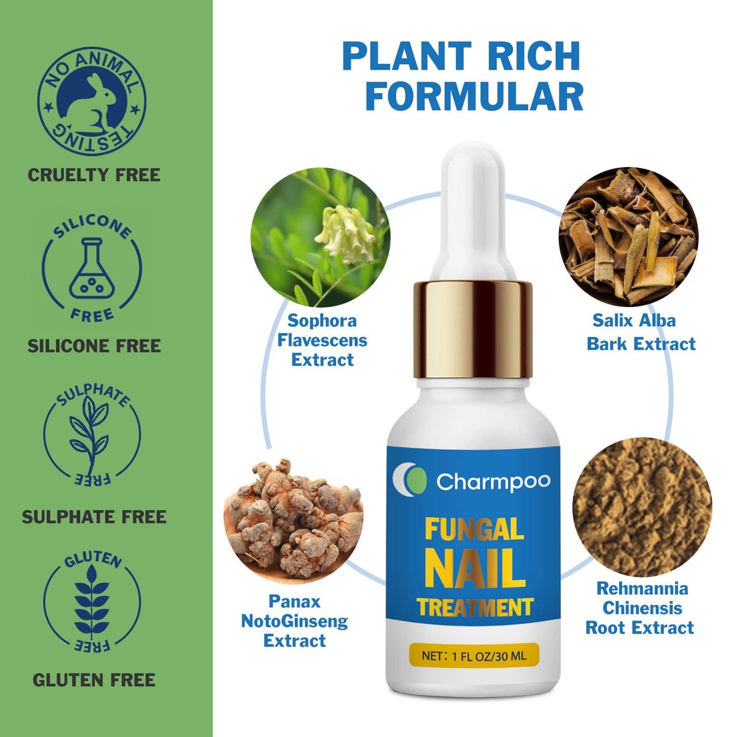 Toenail Fungus Treatment Extra Strength: 30ml(Pack of 2) Nail Cuticle Care Serum – Infused with Botanical Herbal Extracts for Clear Healthy-Looking Nails Lightweight Daily Nail & Toe Care