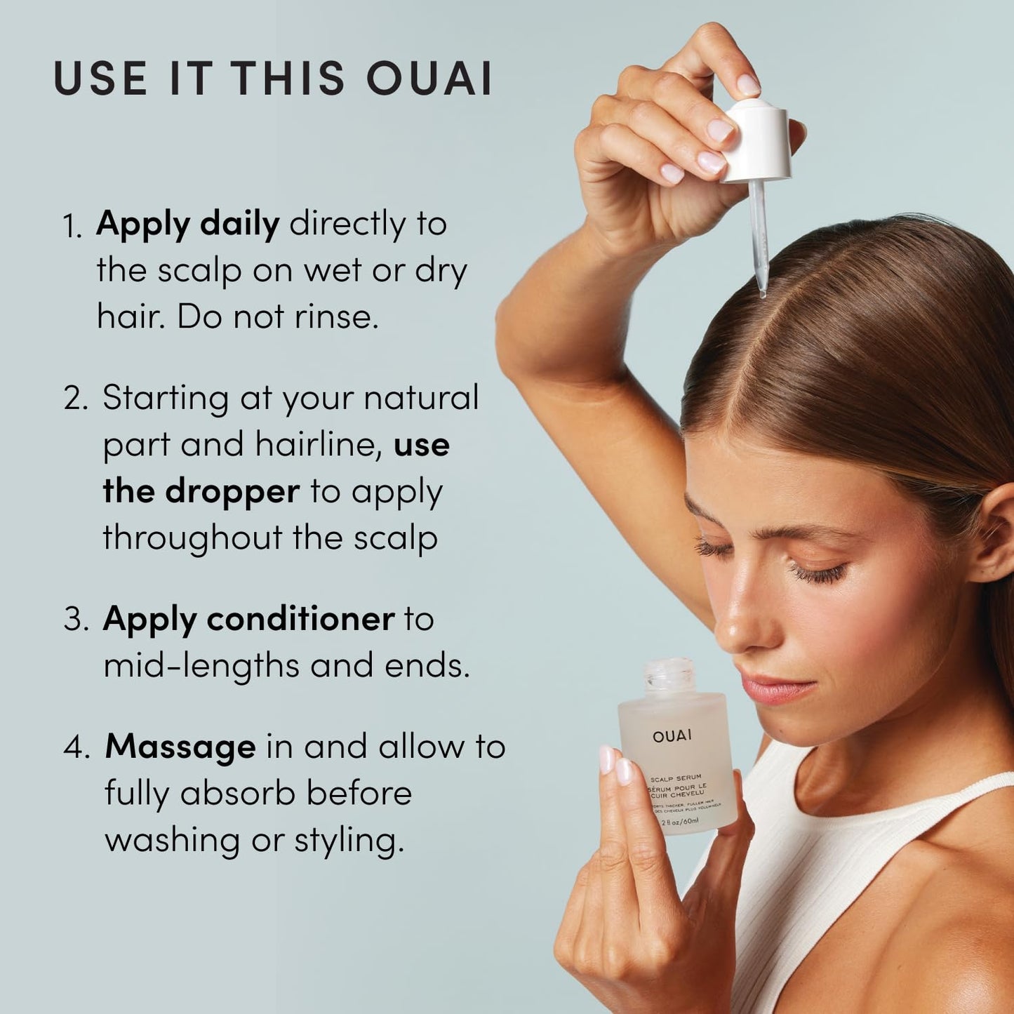 OUAI Women's Scalp Serum