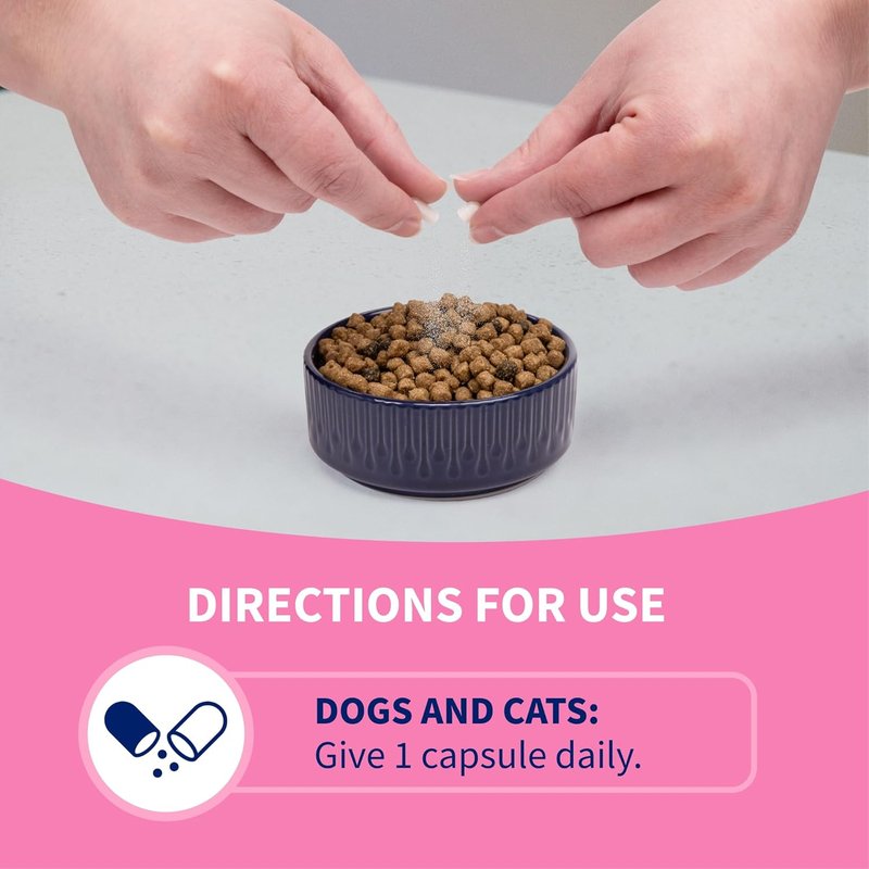Nutramax Proviable Probiotics for Dogs & Cats - Daily Digestive Health Supplement with Prebiotics | 30 Capsules