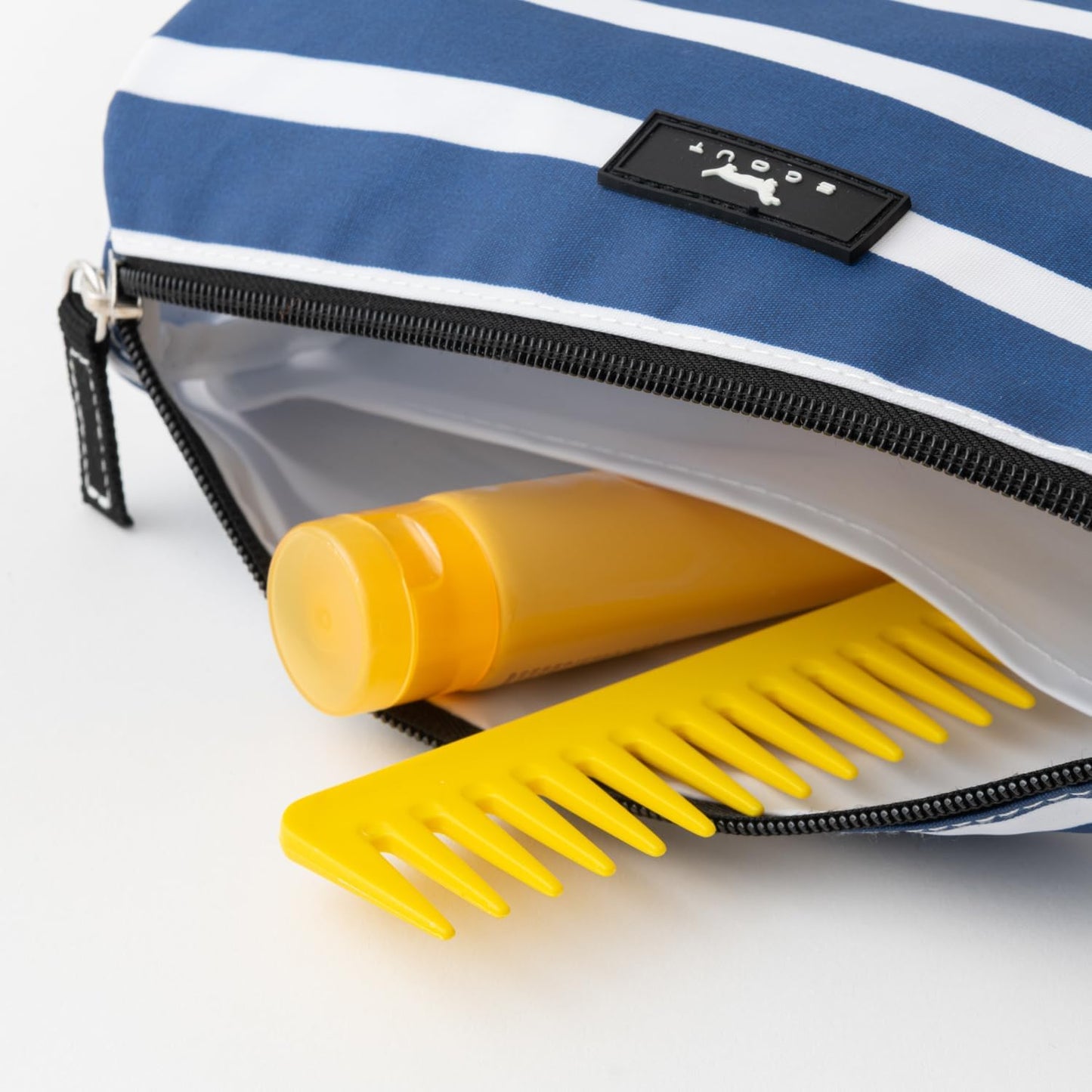 Toiletry Bag - Water-Resistant Makeup & Cosmetic Organizer | Fits Full Size Items, Inside Pocket