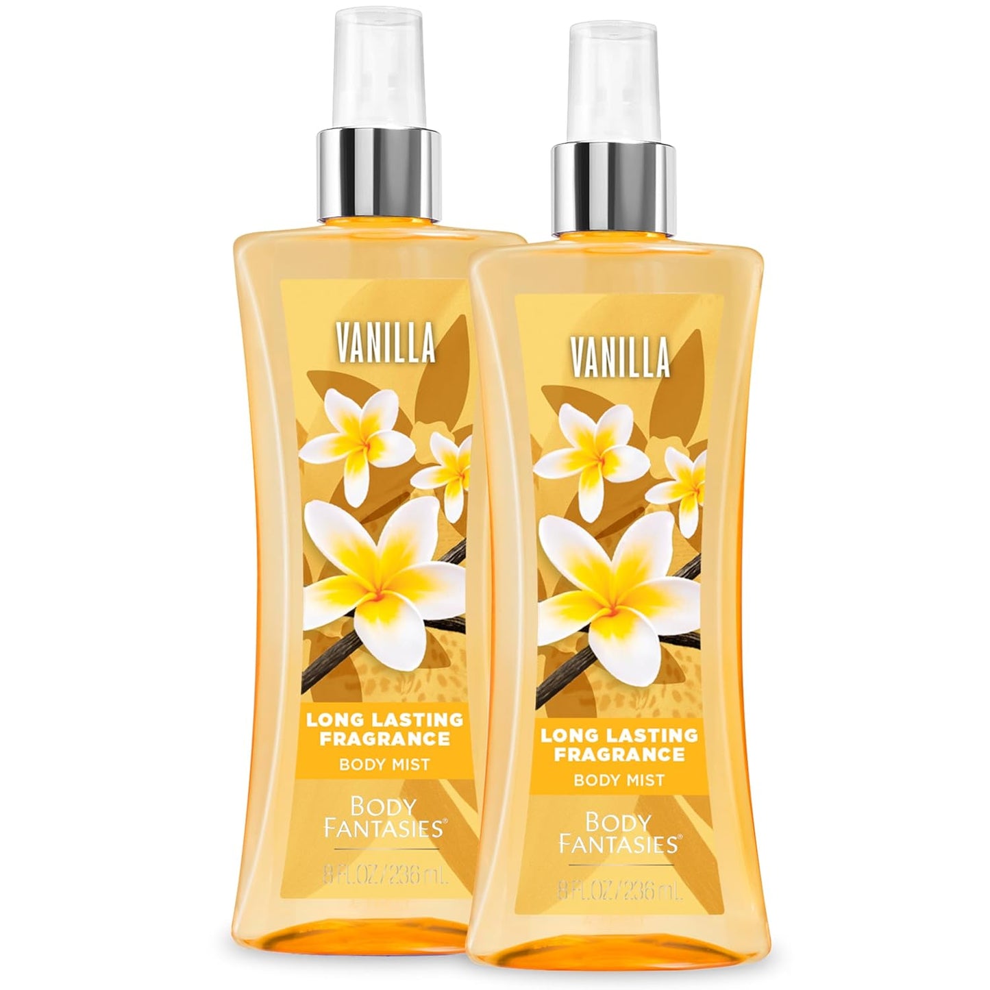 Body Fantasies Fresh White Musk Body Spray - 8 fl oz | Pack of 2