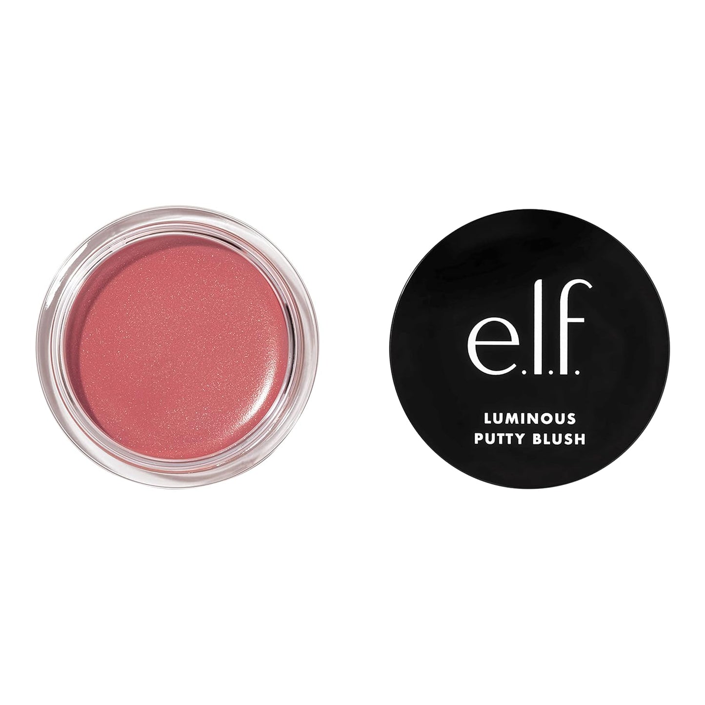 e.l.f. Luminous Putty Blush - Buildable Creamy Blush With Shimmer Finish | Maui Color