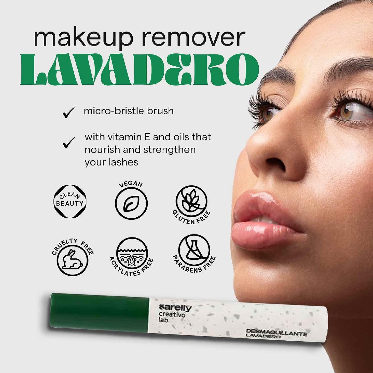 SARELLY Waterproof Mascara - Volumizing & Lengthening Formula | Vegan & Cruelty-Free