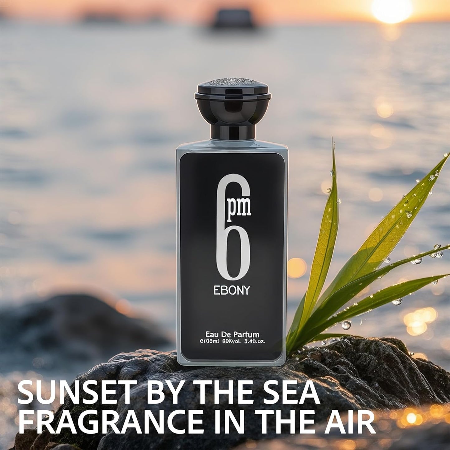 A CENTER Cologne for Men - 3.4 Fl Oz Alcohol-Free Eau de Toilette Spray | Bergamot, Amber & Vanilla Fragrance