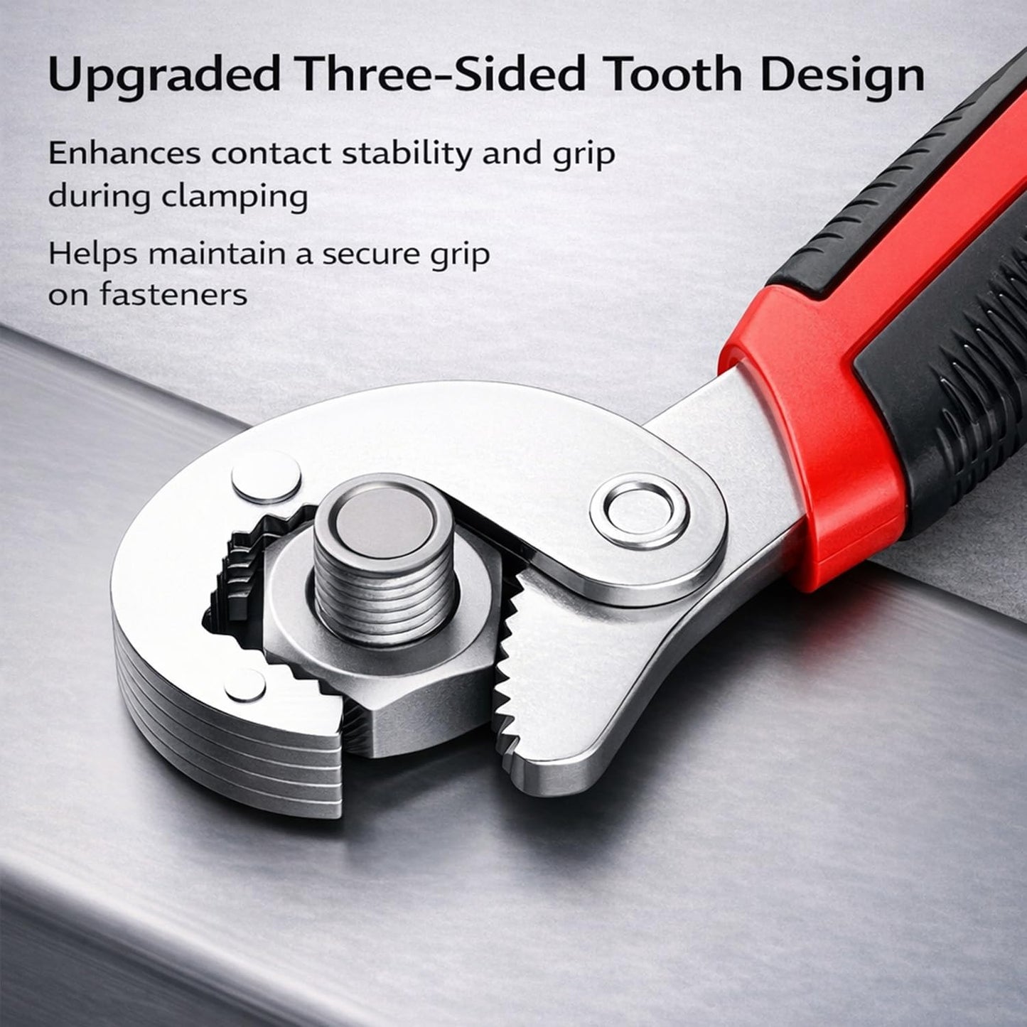 Double Head Adjustable Wrench Set - 6-22 mm Wide Jaw Spanner | Dual Size Tool for Mechanics & Repairs