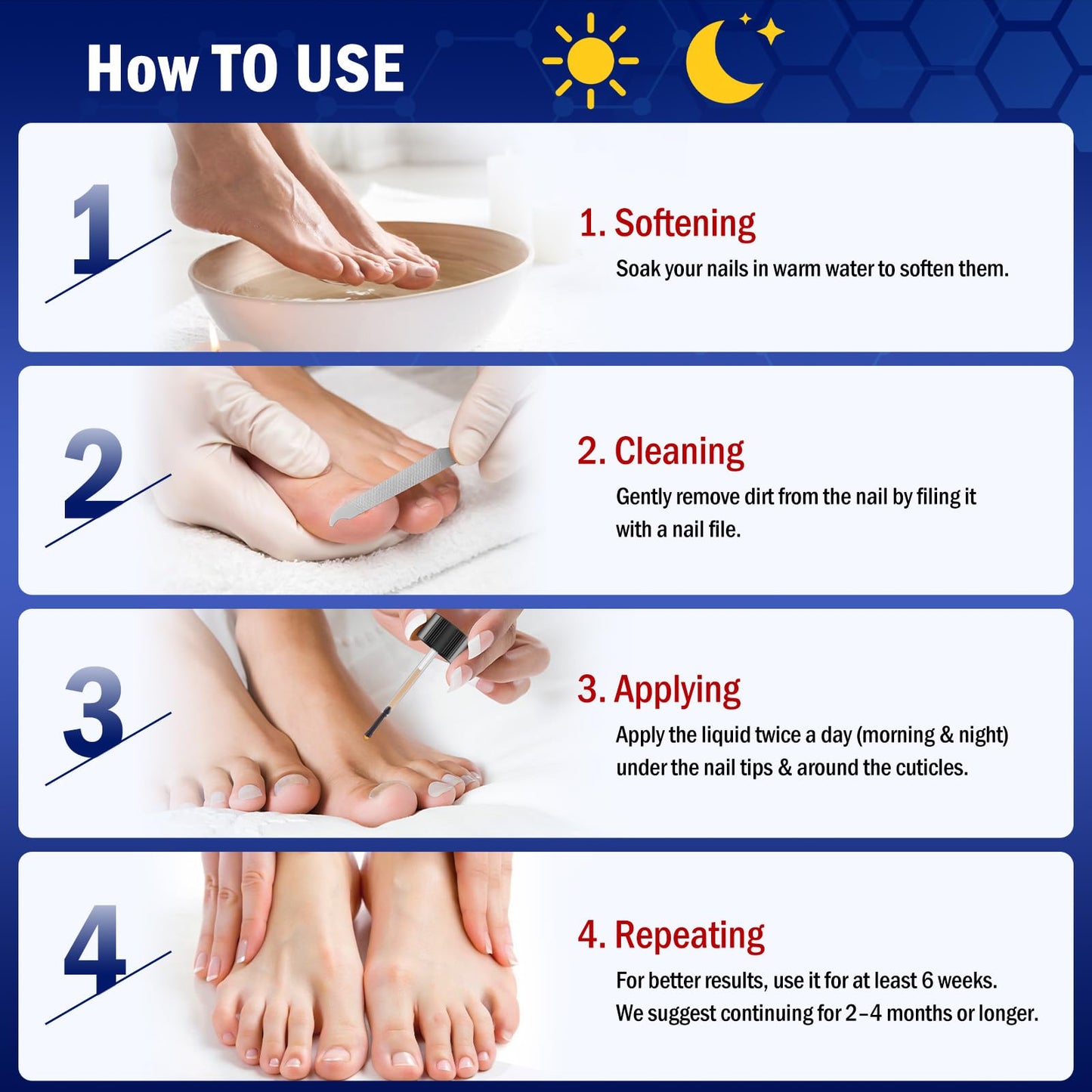 Toe Nail Fungus Renewal, 12 Packs Toenail Fungus Renewal, Fast Acting For Thick, Discolored, Broken & Damaged Toe & Finger Nail
