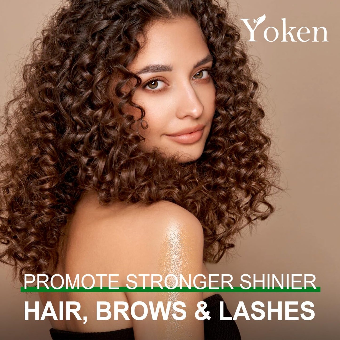Yoken EWG Verified Castor Oil Organic Glass Bottle 16 fl oz 100% Pure Natural Cold Pressed Castor Oil for Hair, Face, Body, Eyelash, Skin - Hexane Free, Unrefined, Virgin, Rich Fatty Acid