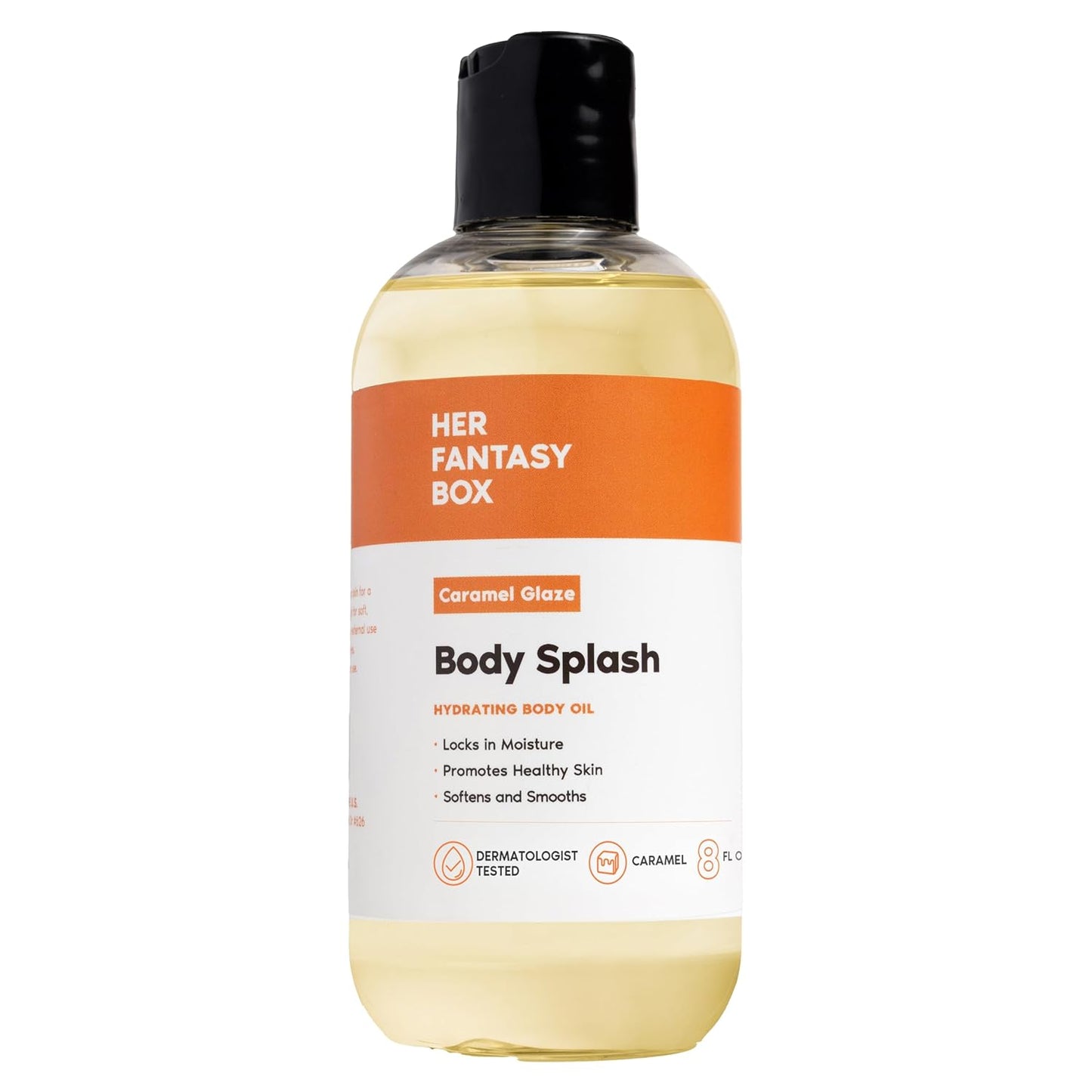 Body Splash Blueberry Crème Fragrance Oil - Fruity Vanilla & Citrus Scent, Lightweight Hydrating Vegan Oil