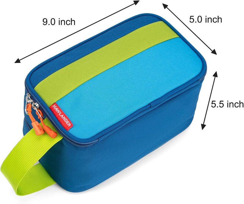 Kids Toiletry Bag - Travel-Friendly Design for Boys & Girls | Small Size, Blue Color