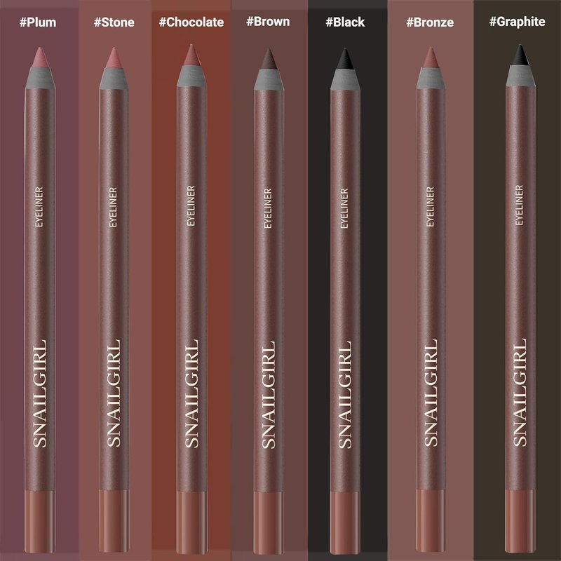 Brown Gel Eyeliner Pencil for Mature Eyes - Smooth Glide, Waterproof & Long-Lasting | Soft Natural Look